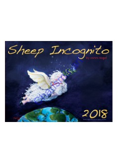 2018 Sheep Incognito Limited Edition Wall Calendar